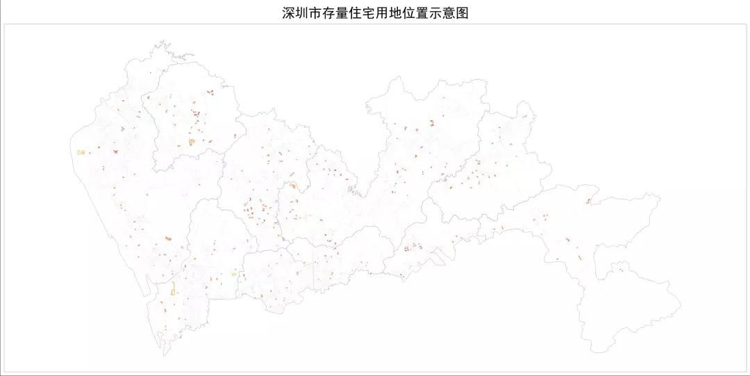 深圳宣布：449个存量居住用地项目清单！