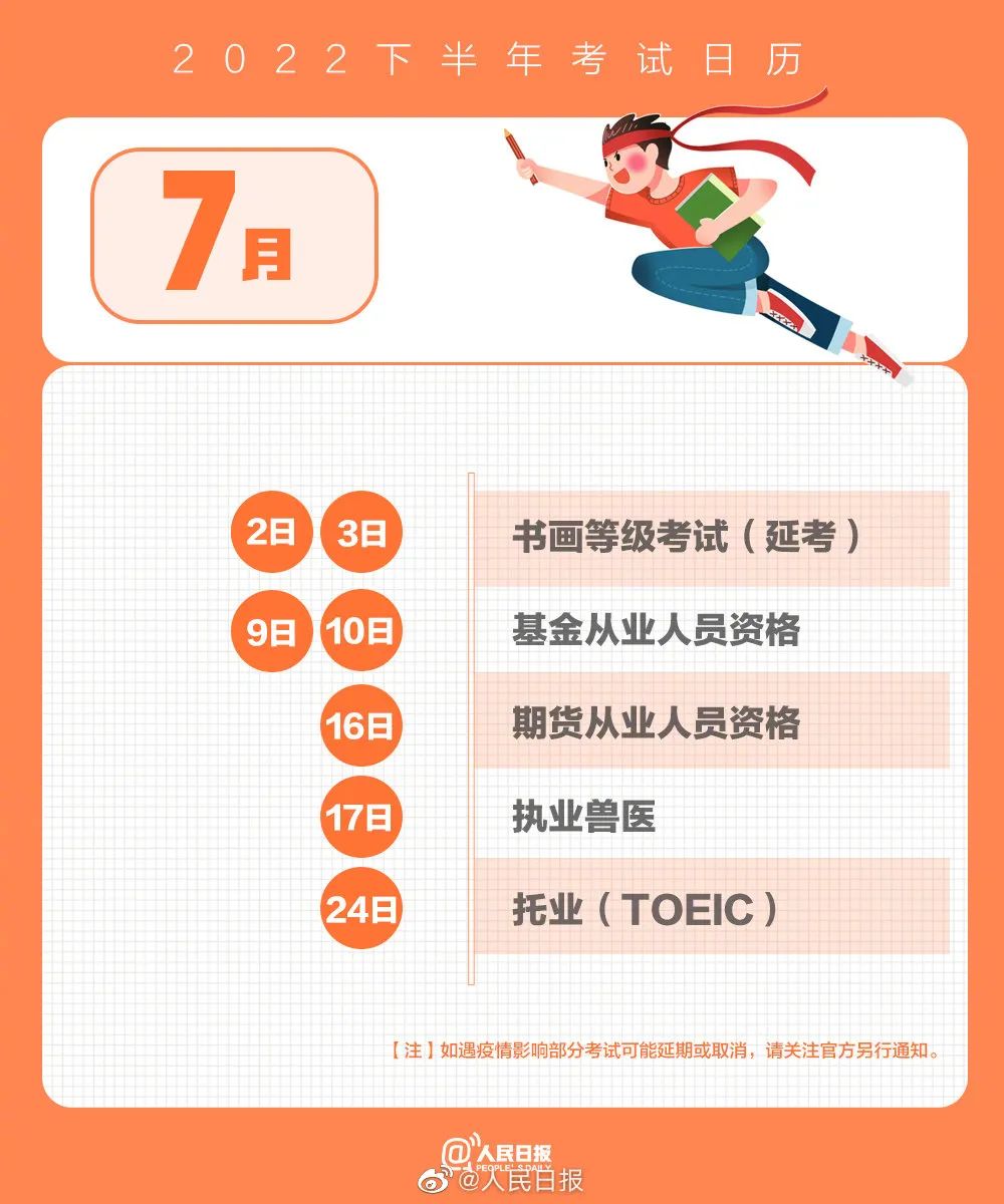 2022下半年深圳积分入户考证加分日历来啦
